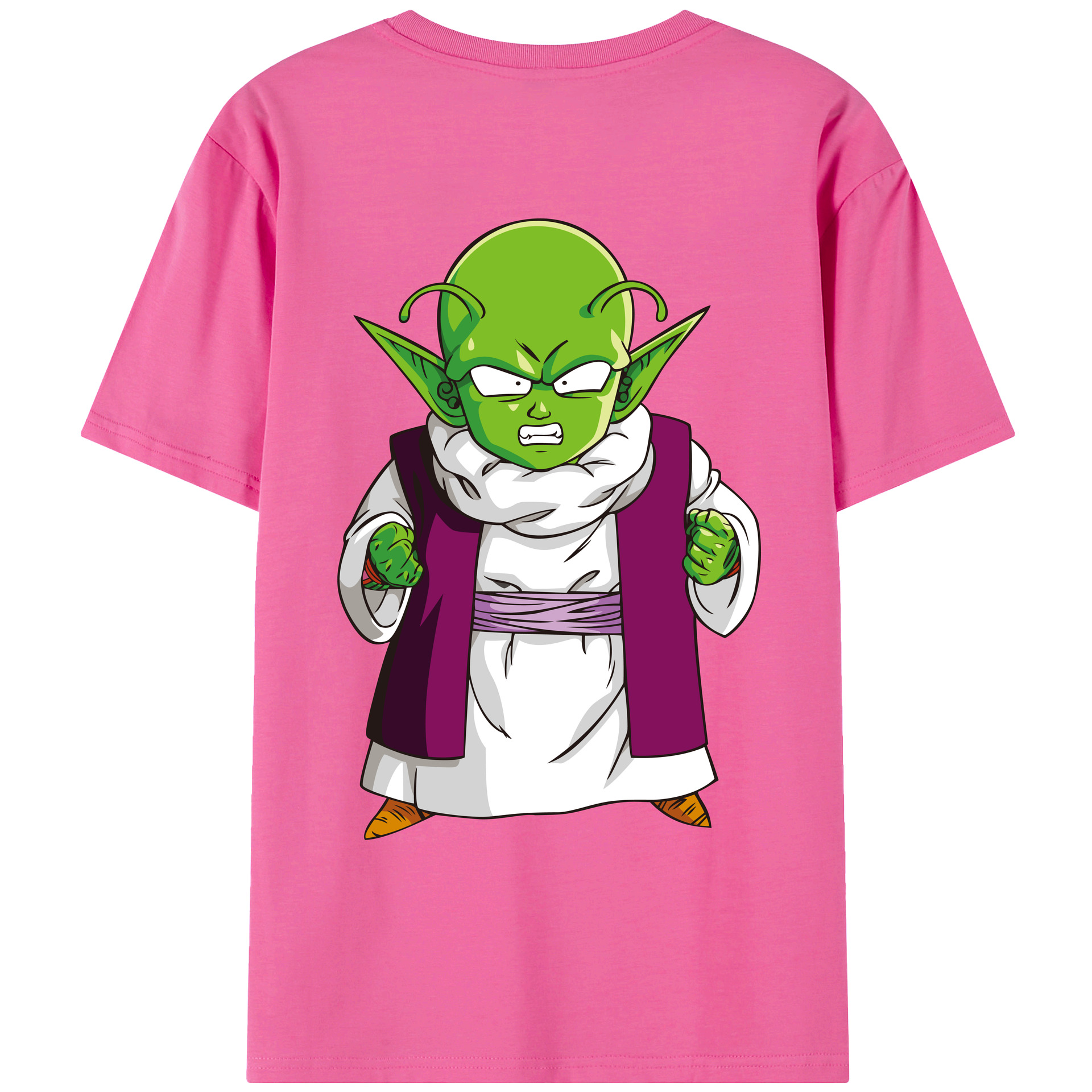（画像用） ドラゴンボール ピッコロ DRAGON BALL Piccolo レディース半袖Tシャツ(バックプリント)